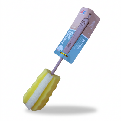 Perie burete spalat cani pahare sticle maner lung 31 cm Linglong